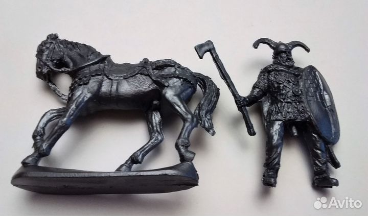 Набор из 5 фигур/Конные Кельты/Солдатики