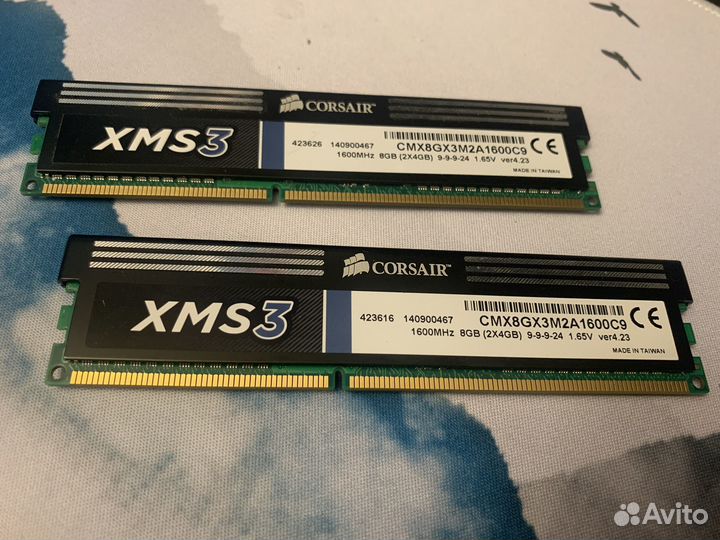 Оперативная память ddr3 8gb Corsair