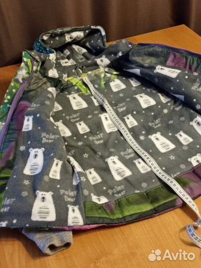 Куртка детская зимняя на возраст 4-6