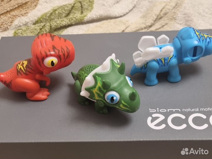 Динозавры 3 шт