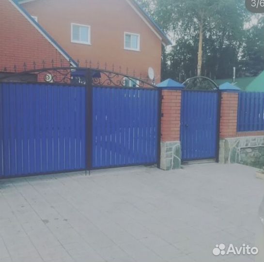 Ворота в частный дом 400*200