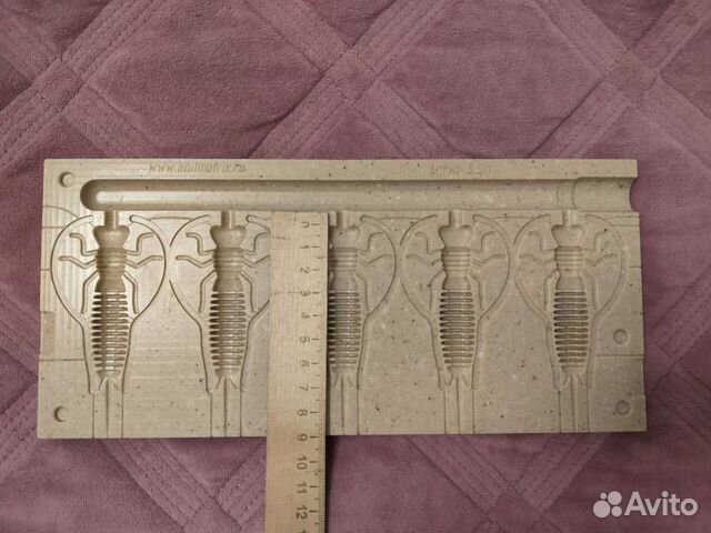 Форма для литья силиконовых приманок