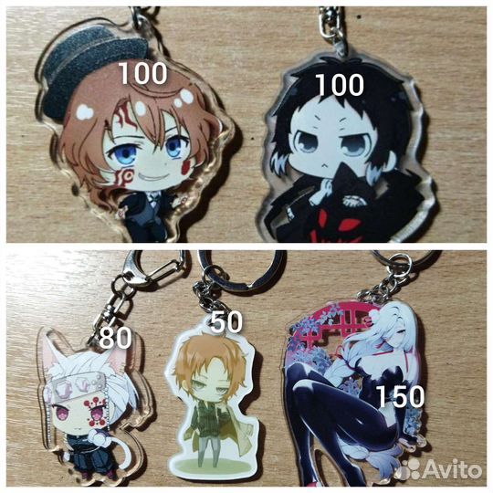 Аниме брелки