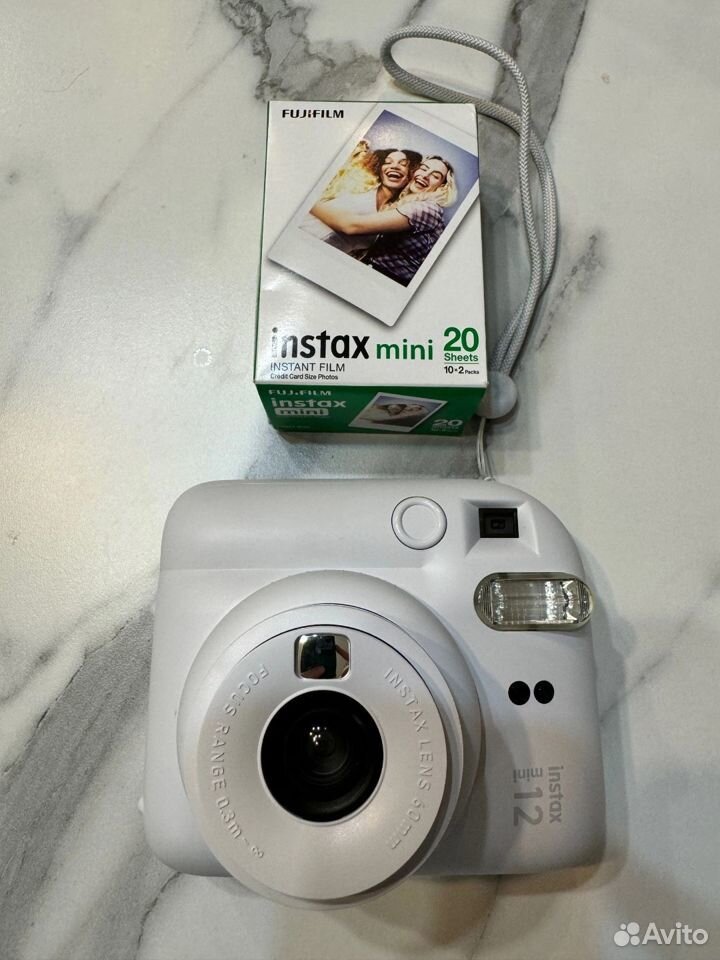 Фотоаппарат Instax mini 12 в аренду, картриджи