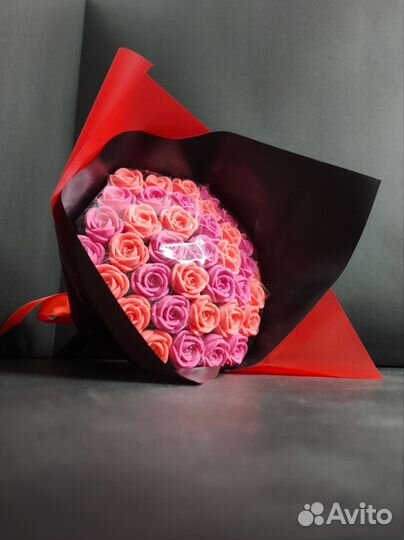 Шоколадные Розы - 37 шт в Букете
