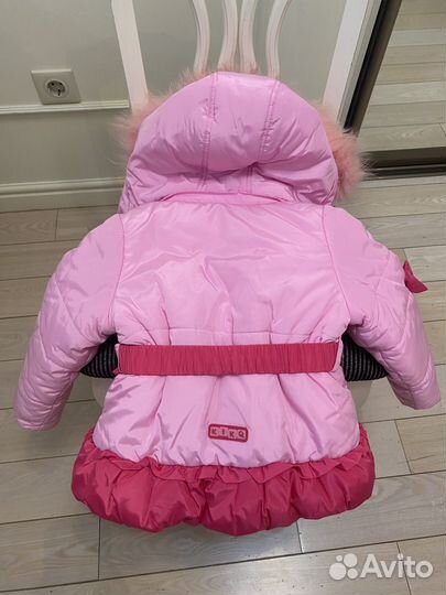 Зимний комбинезон для девочки 86
