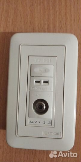 Кабель антен теле видео аудио розетка Anam оригина