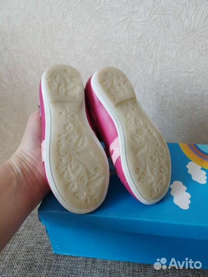 Новые туфли из натуральной кожи, размер 25