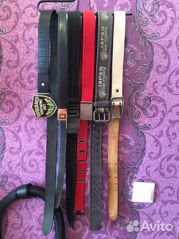 Ремень мужской нат кожа