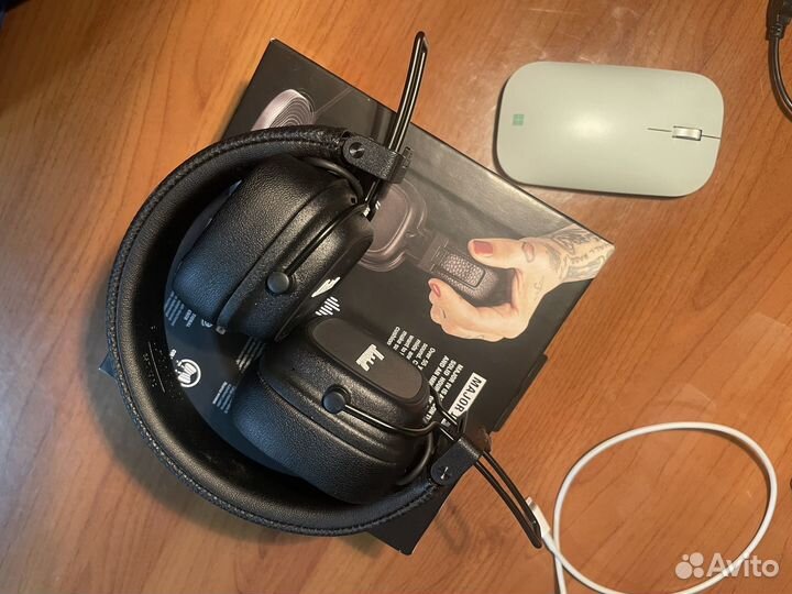 Беспроводные наушники marshall major 4