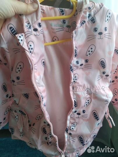 Ветровка для девочки 98