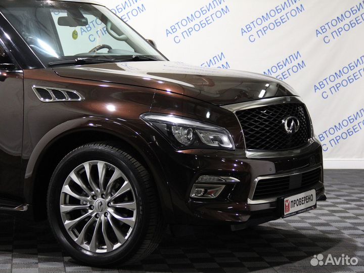 Infiniti QX80 5.6 AT, 2015, 116 712 км