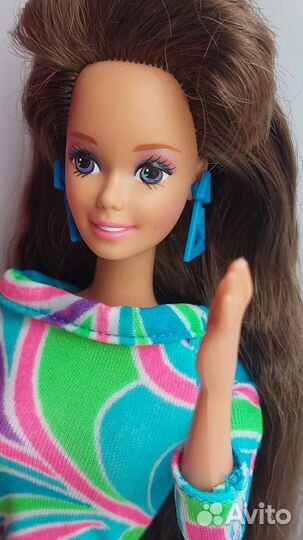 Barbie Totally Hair Brunette 1991