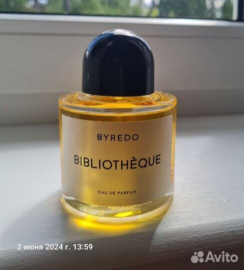 Духи женские byredo bibliotheque 100 мл