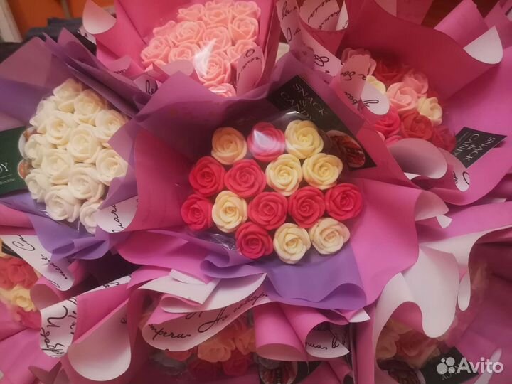 Шоколадные букеты в наличии