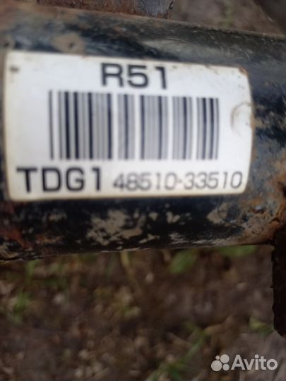 Передние стойки toyota camry 40