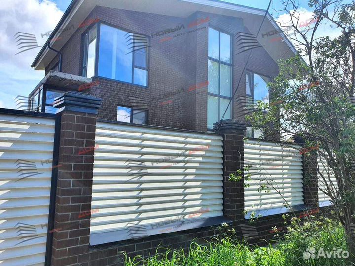 Забор жалюзи