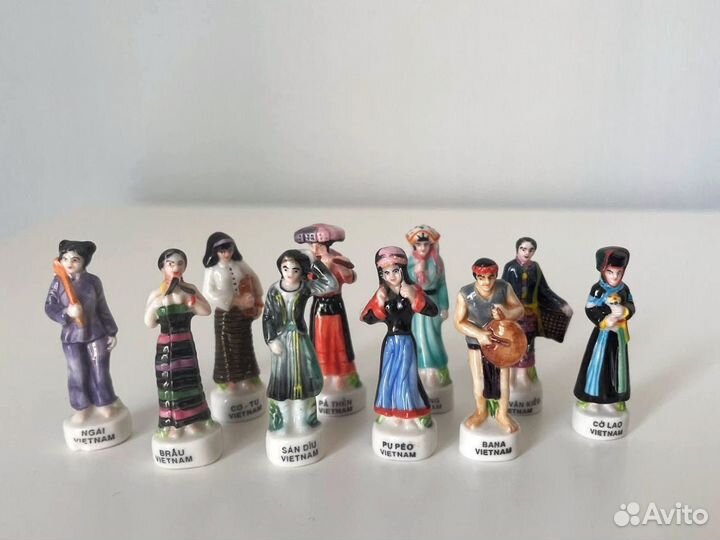 Фарфоровые статуэтки Вьетнам
