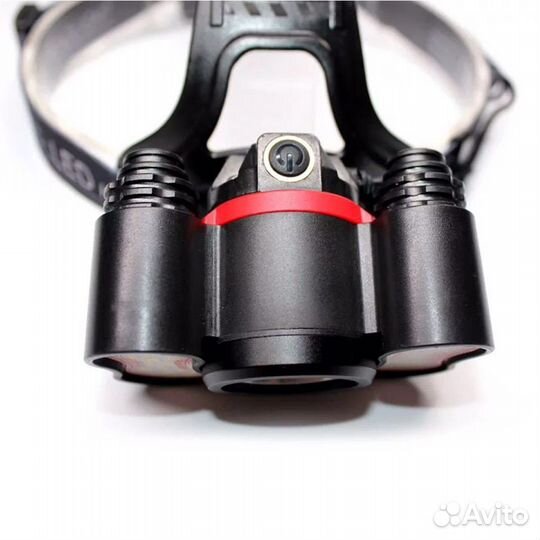 Фонарь налобный FL-4235 1Т6 + 2LED