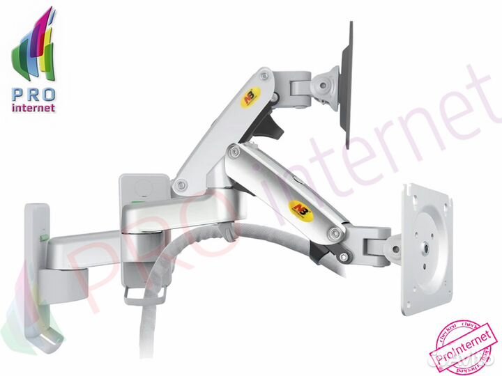 Кронштейн для телевизора тв NB F 150 серебряный