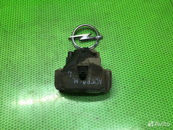 Суппорт передний левый opel астра н