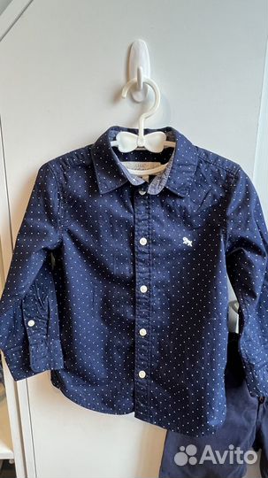Рубашка H&M детская. (hm).Размер 98