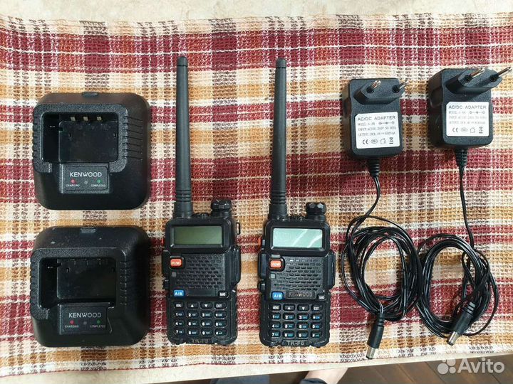 Рация kenwood tk f8 2шт