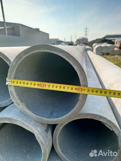 Асбестоцементные трубы безнапорные от 100мм до 500