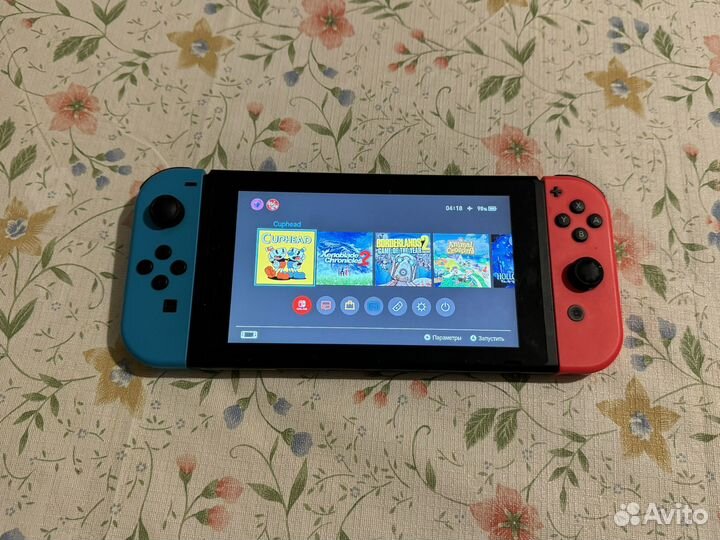 Nintendo switch прошитая чип