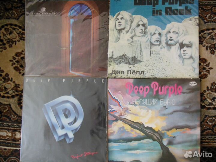 Deep Purple 3 шт; Jesus Christ Superstar;Paul Anka
