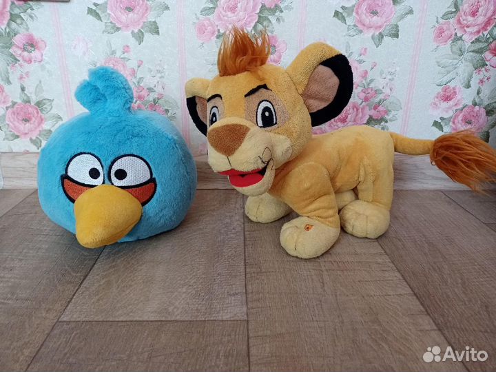 Мягкие игрушки Смешарики, angry birds