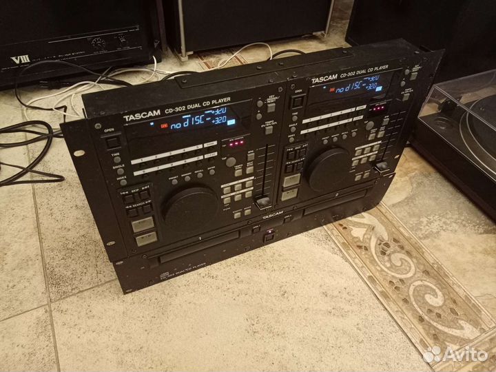 Tascam cd-302 dual