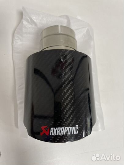 Насадки на глушитель akrapovic