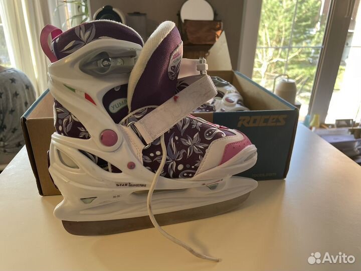 Коньки детские Roces Yuma раздвижные 30-35 размер