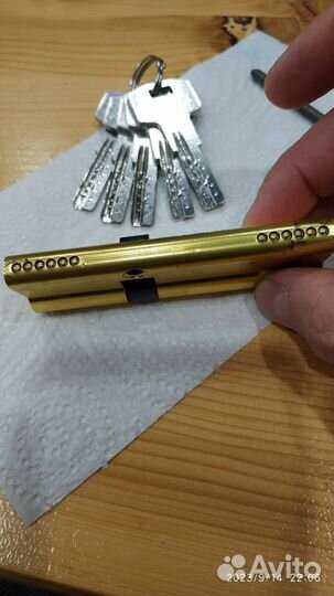 Личинка для замка (цилиндровый механизм)