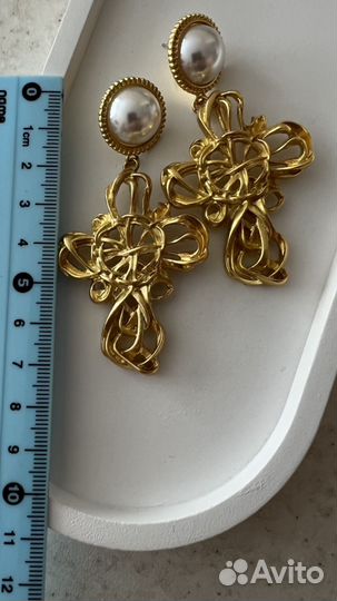 Серьги кресты
