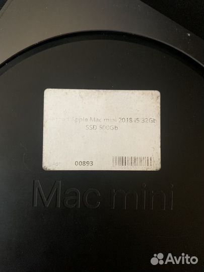 Apple iMac mini 2018 i5 6 core 32gb ddr4