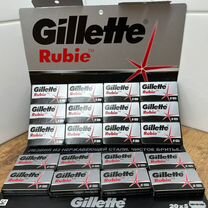 Лезвия для бритья Gillette rubie 5*20