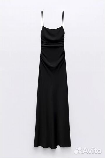 Zara оригинал вечернее платье с открытой спиной
