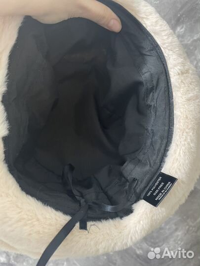 Панама меховая женская