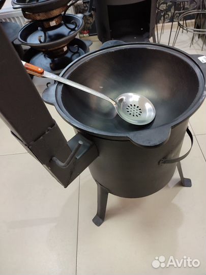 Казан 10 л + печь