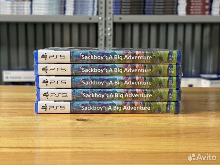 Диск Sackboy: A Big Adventure PS5 (Новый)