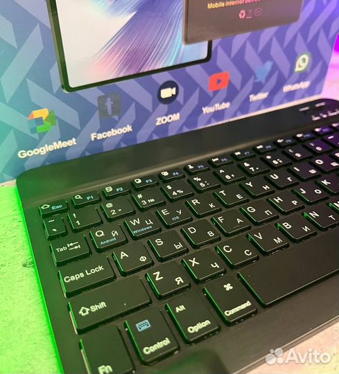 Планшет игровой с мышкой и клавиатурой