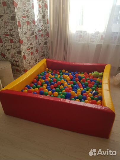 Сухой бассейн с шариками бу