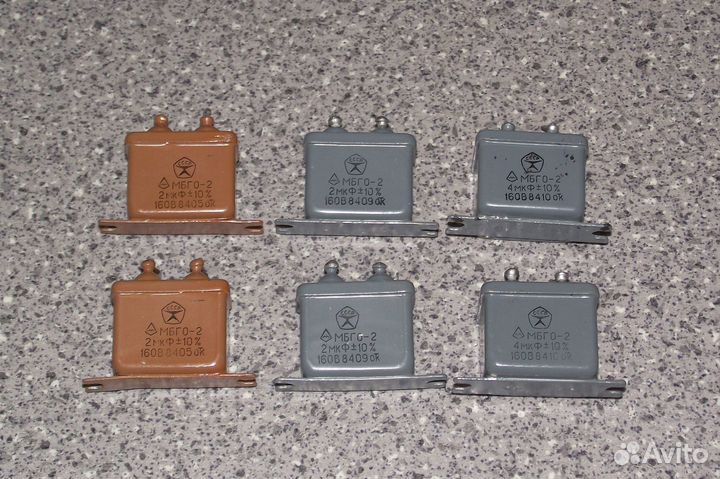 Бумагомасляные конденсаторы мбго/мбгч