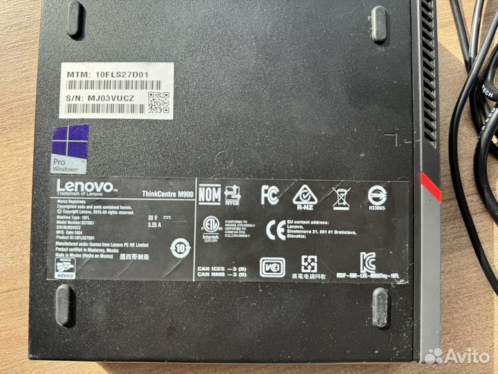 Мини пк Lenovo ThinkCentre m900 SSF i5-6500