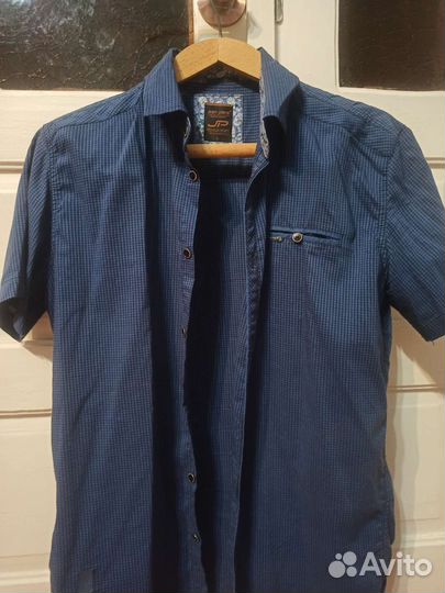 Мужская рубашка в клетку