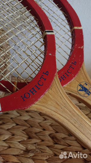 Ракетка для тенниса винтаж Юность СССР