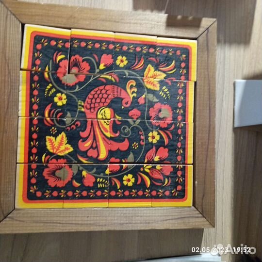 Деревянные пазлы Томик