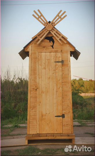 Дачный туалет с установкой GAR204